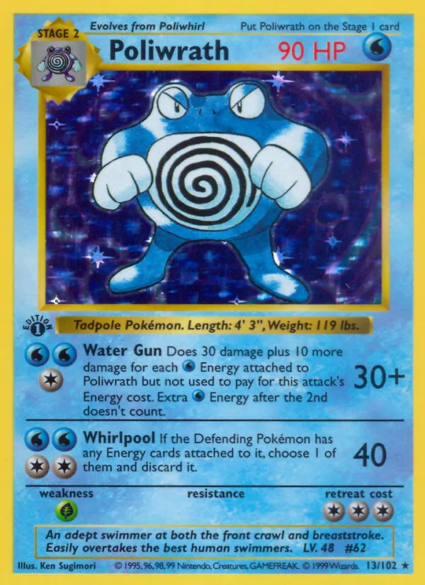 Poliwrath 13 · Base Set