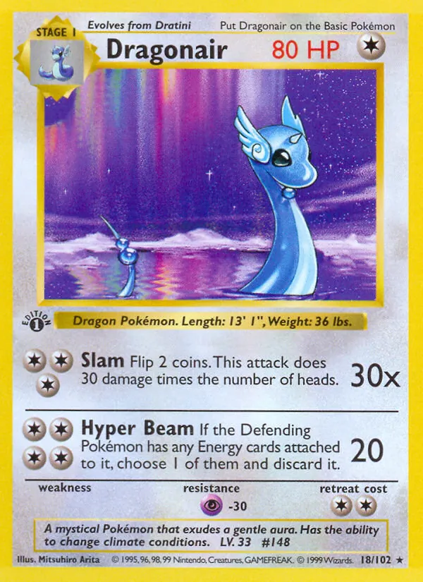 Dragonair 18 · Base Set
