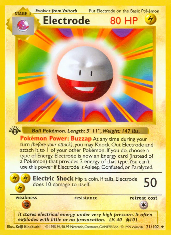 Electrode 21 · Base Set