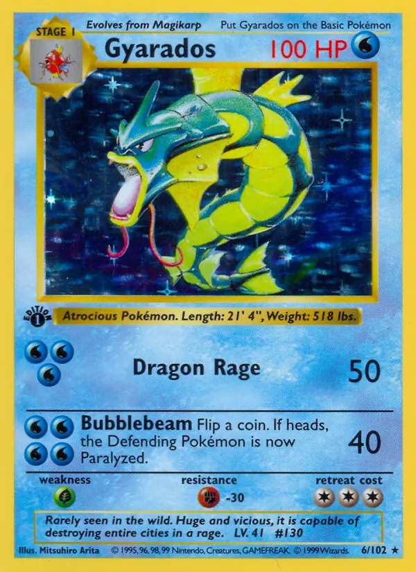 Gyarados 6 · Base Set