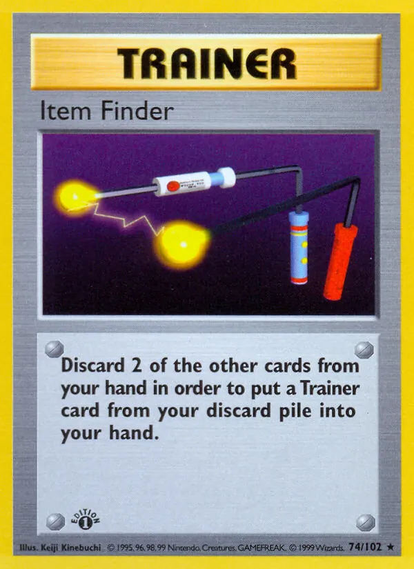 Item Finder 74 · Base Set