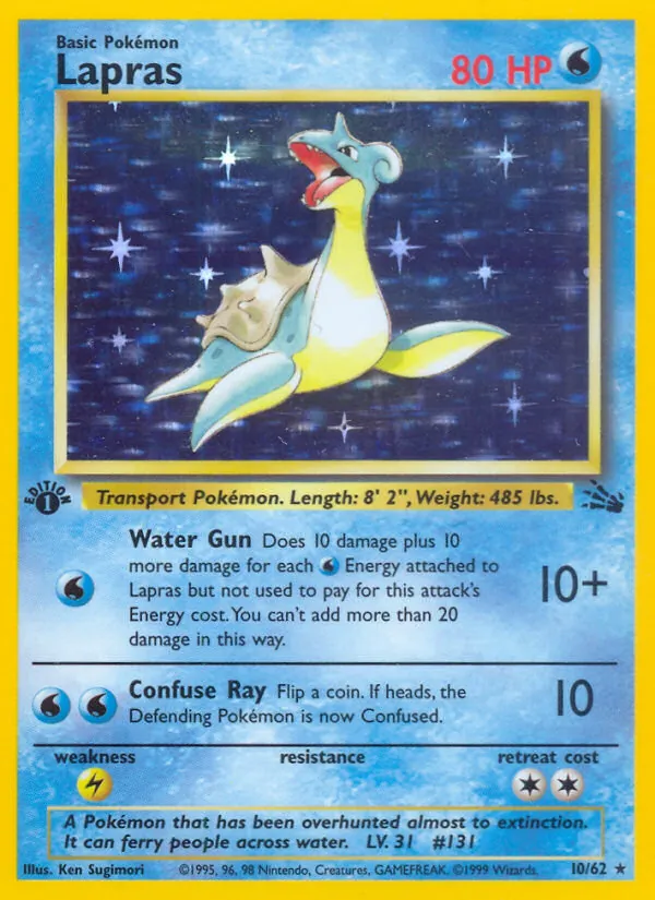 Lapras 10 · Fossil