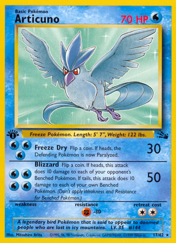 Articuno 17 · Fossil