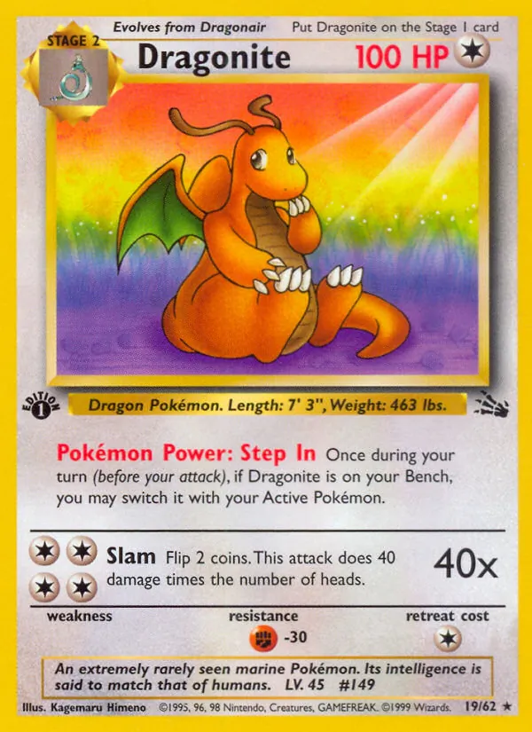 Dragonite 19 · Fossil