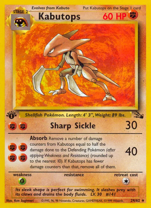 Kabutops 24 · Fossil