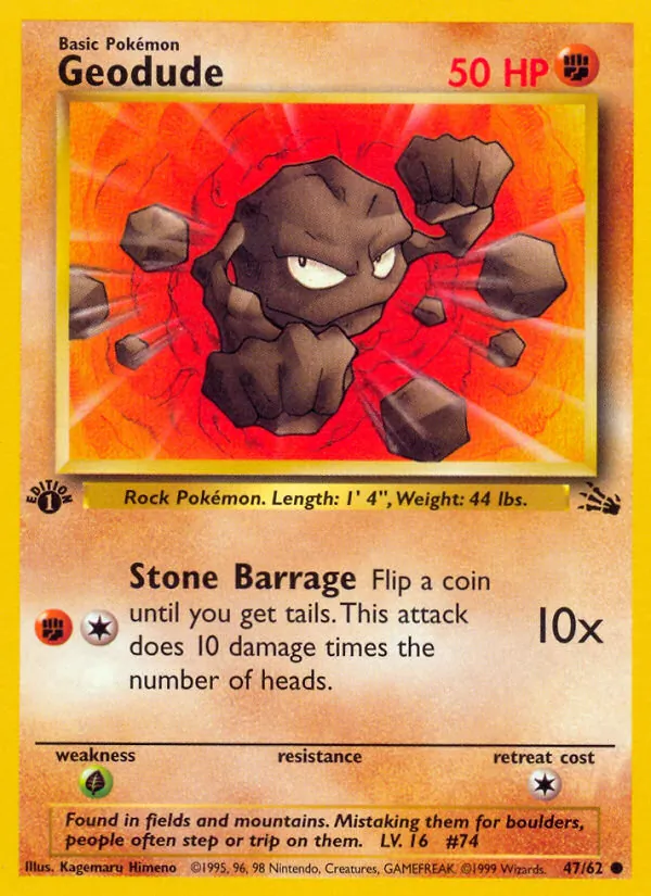 Geodude 47 · Fossil