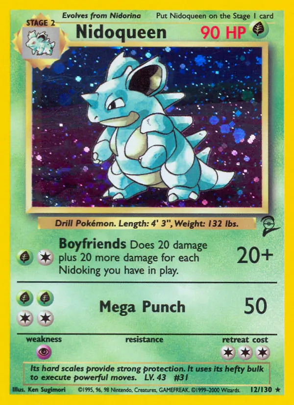 Nidoqueen 12 · Base Set 2