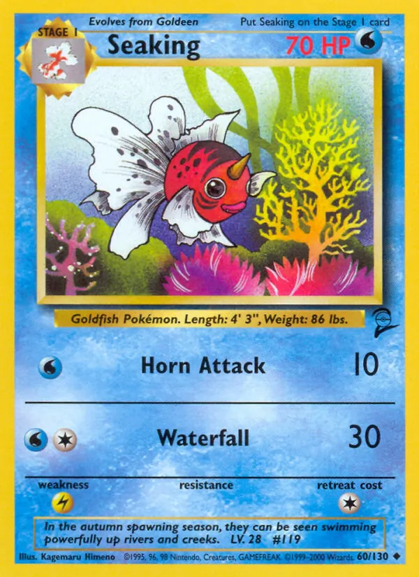 Seaking 60 · Base Set 2