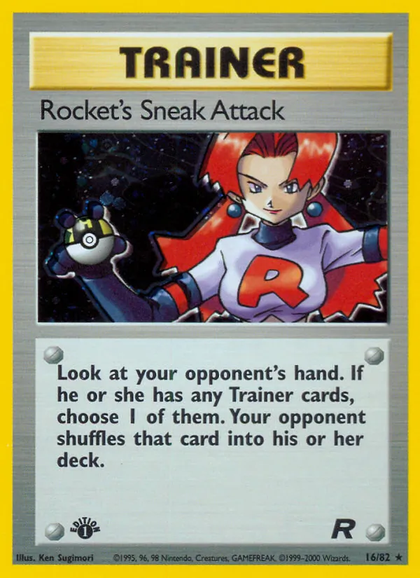 Rocket's Sneak Attack 16 · Team Rocket