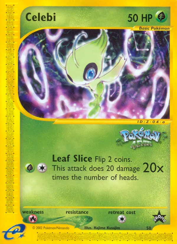 Celebi 50 · Wizards Black Star Promos