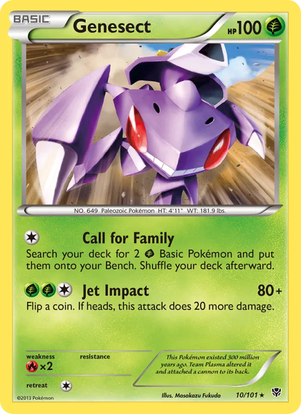 Genesect 10 · Plasma Blast