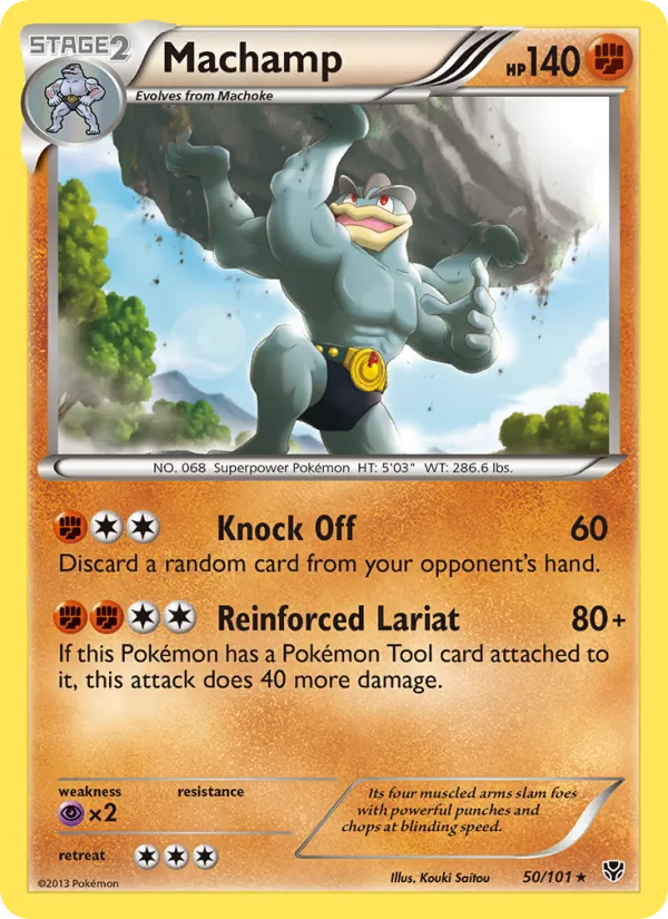 Machamp 50 · Plasma Blast