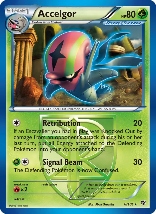 Accelgor 8 · Plasma Blast