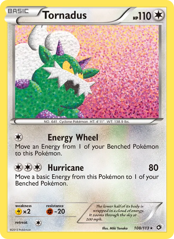 Tornadus 108 · Legendary Treasures