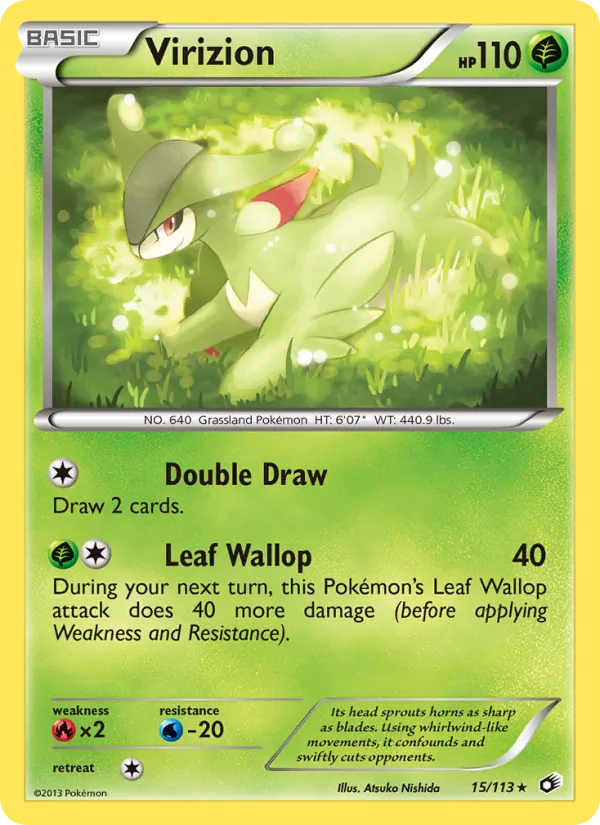 Virizion 15 · Legendary Treasures