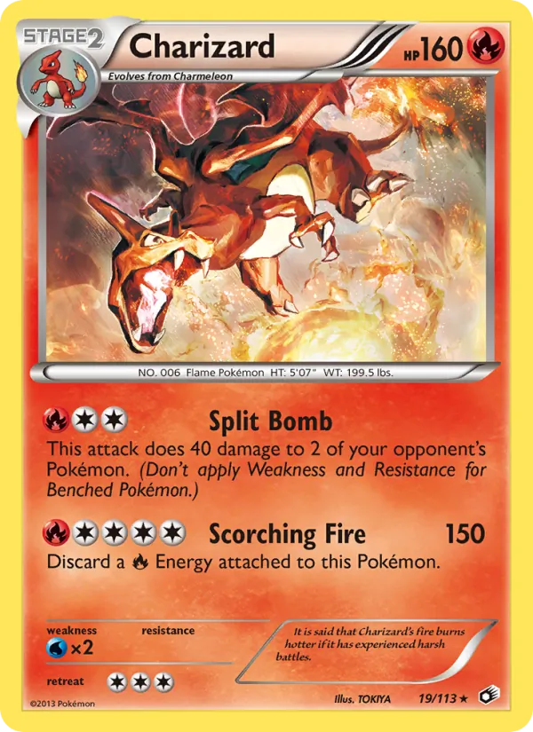 Charizard 19 · Legendary Treasures