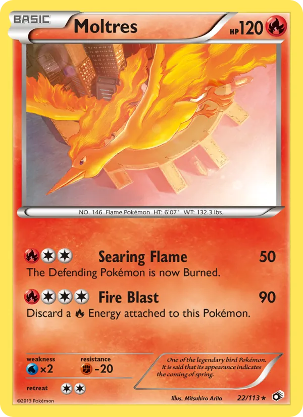 Moltres 22 · Legendary Treasures