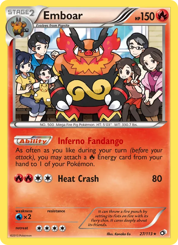 Emboar 27 · Legendary Treasures
