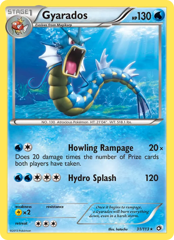 Gyarados 31 · Legendary Treasures