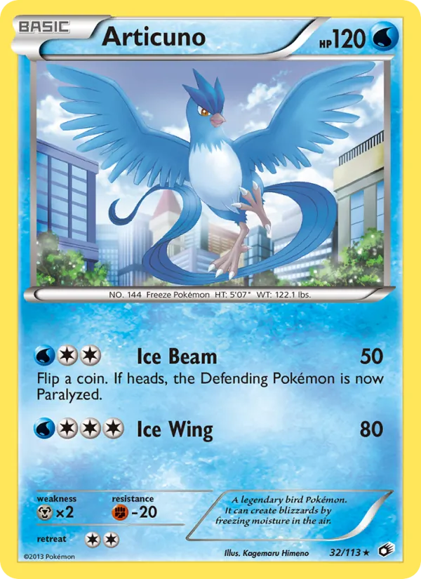 Articuno 32 · Legendary Treasures