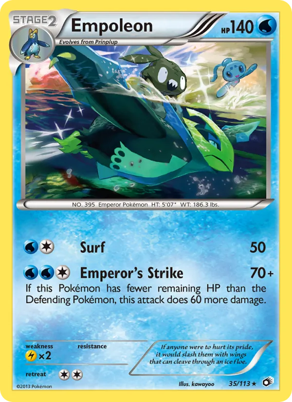 Empoleon 35 · Legendary Treasures