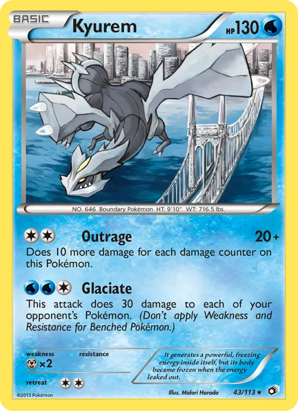 Kyurem 43 · Legendary Treasures