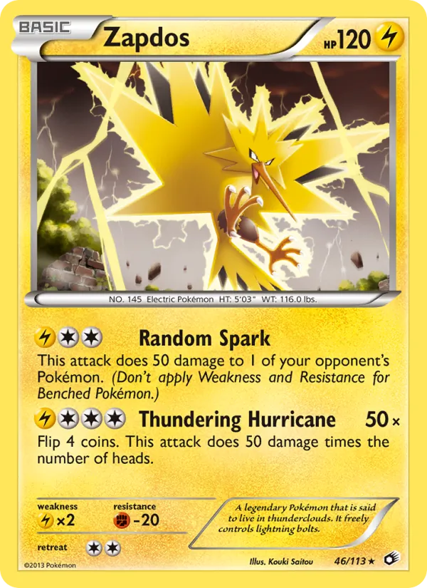 Zapdos 46 · Legendary Treasures