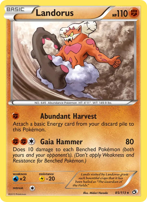 Landorus 85 · Legendary Treasures