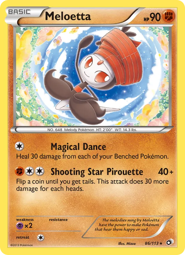 Meloetta 86 · Legendary Treasures