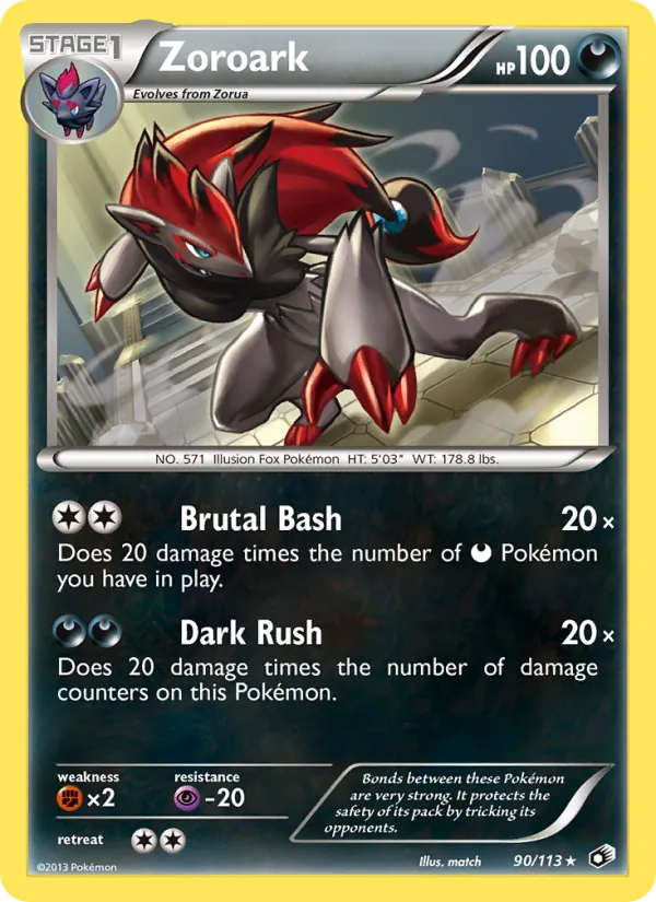 Zoroark 90 · Legendary Treasures