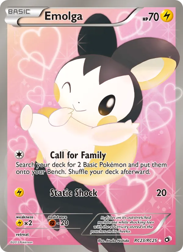 Emolga RC23 · Legendary Treasures