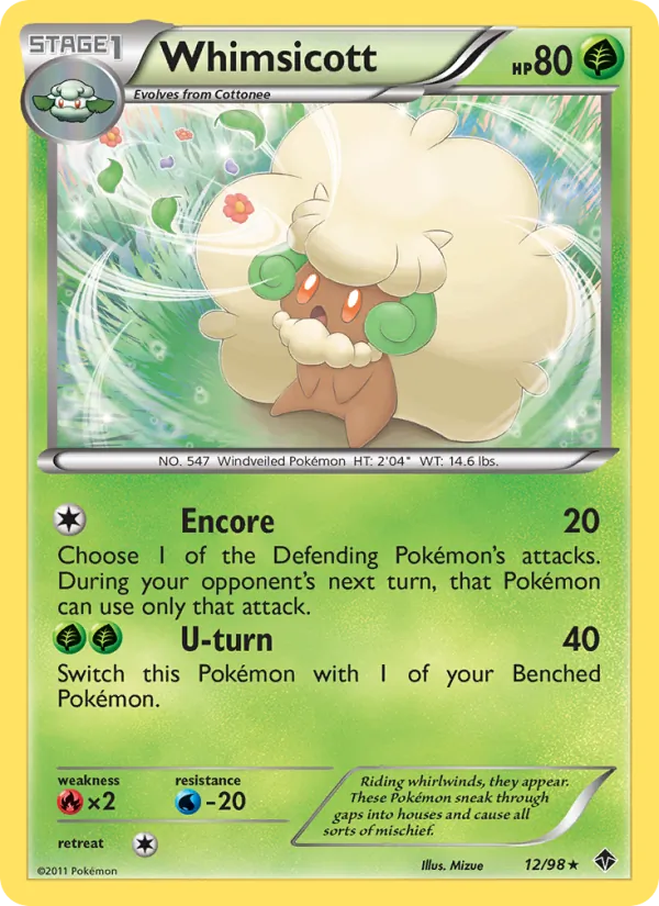 Whimsicott 12 · Emerging Powers