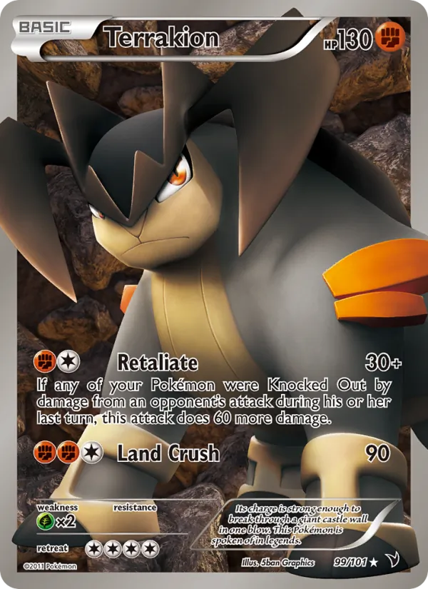 Terrakion 99 · Noble Victories