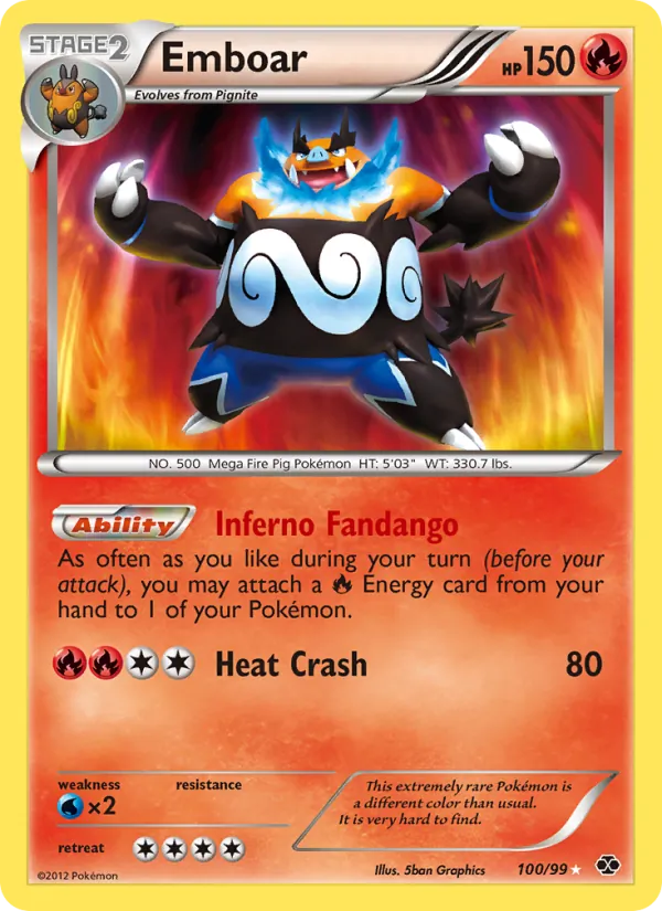 Emboar 100 · Next Destinies