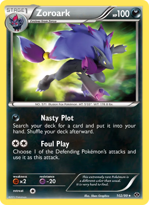 Zoroark 102 · Next Destinies