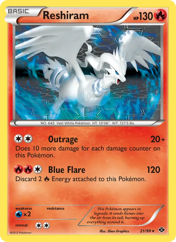 Reshiram 21 · Next Destinies