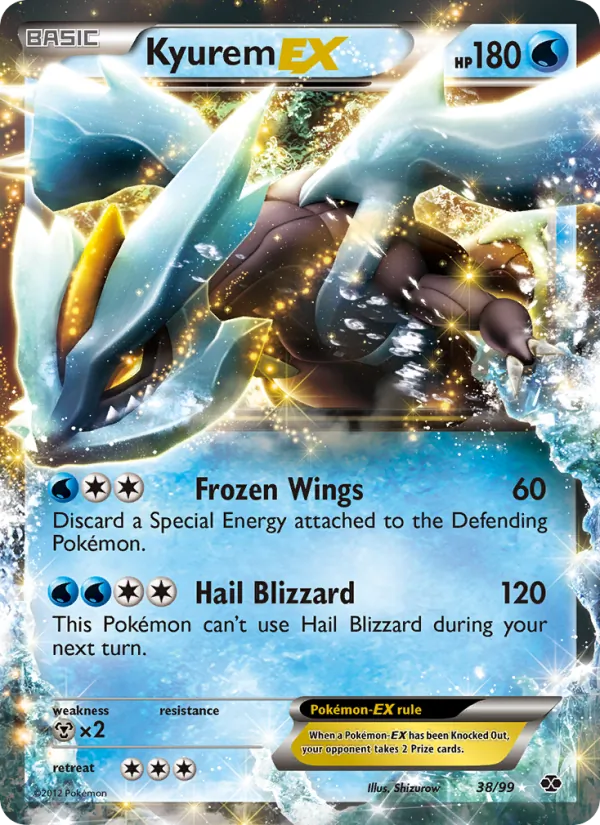 Kyurem-EX 38 · Next Destinies