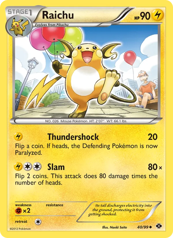 Raichu 40 · Next Destinies