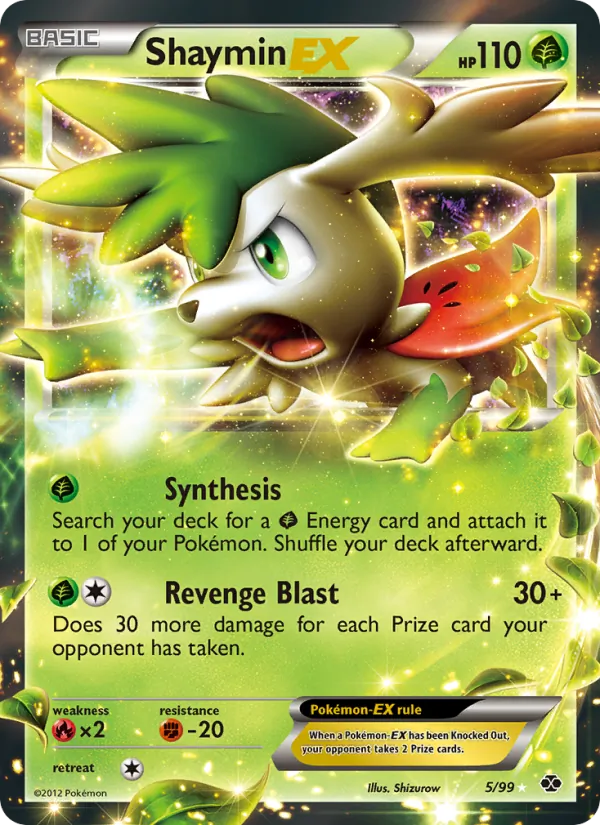 Shaymin-EX 5 · Next Destinies