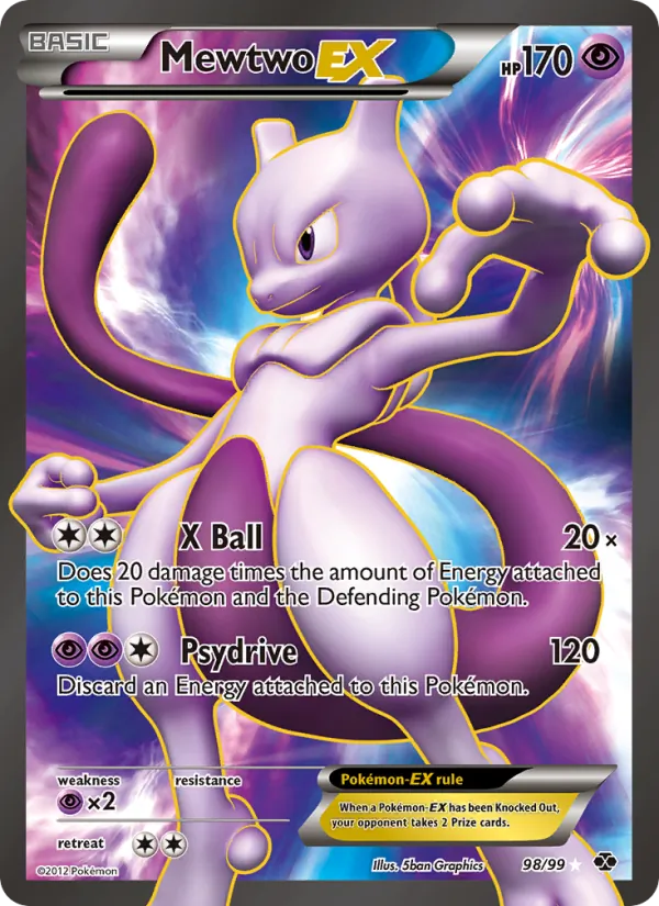 Mewtwo-EX 98 · Next Destinies