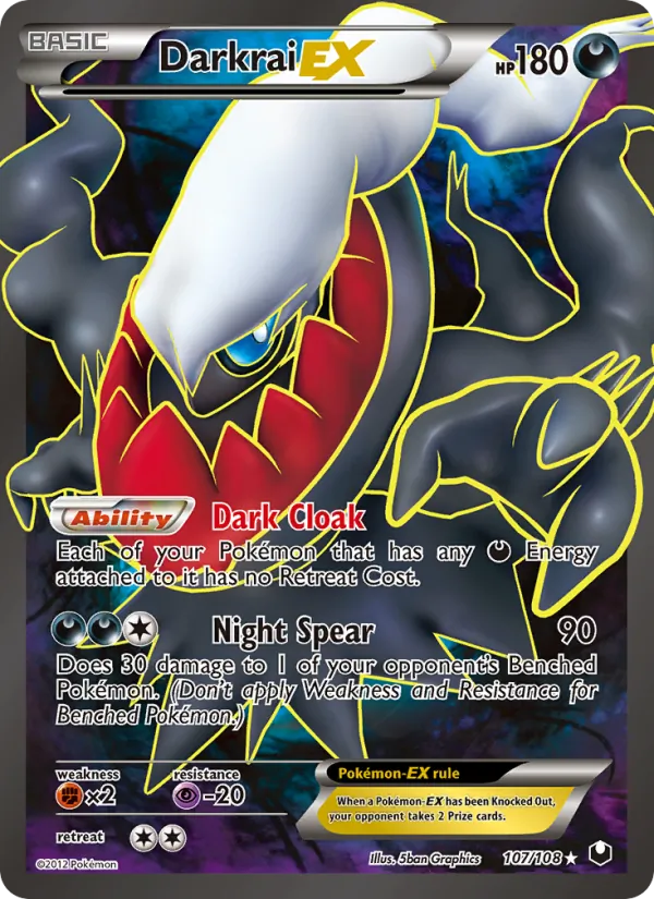 Darkrai-EX 107 · Dark Explorers