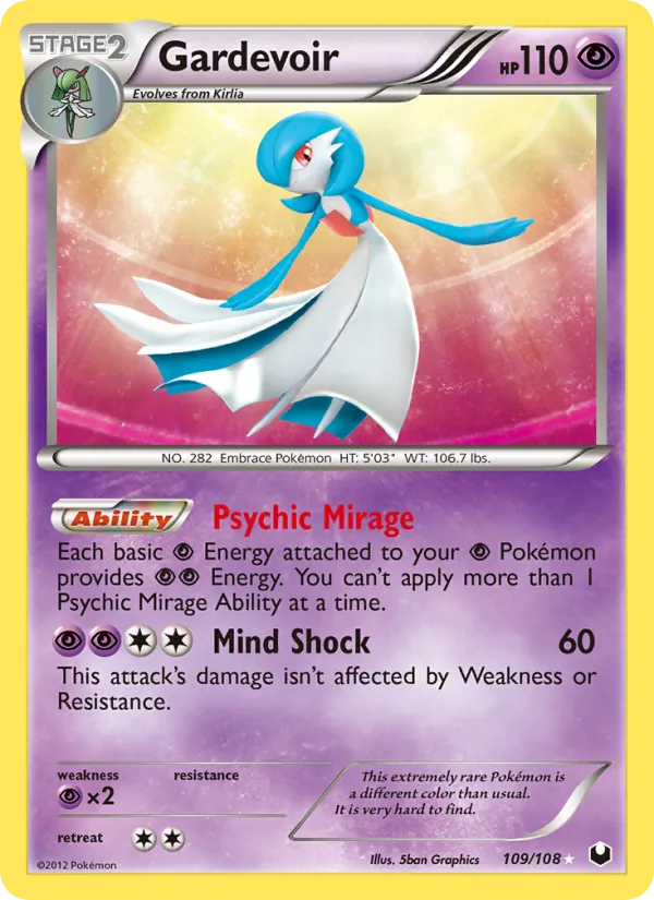 Gardevoir 109 · Dark Explorers
