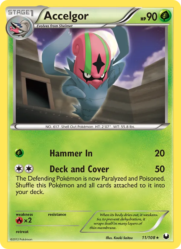 Accelgor 11 · Dark Explorers