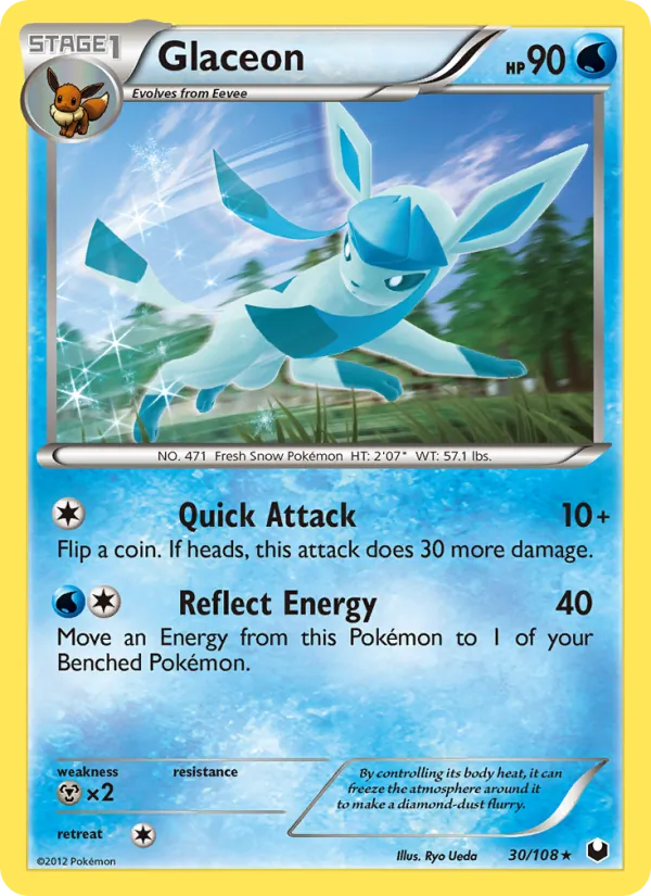 Glaceon 30 · Dark Explorers