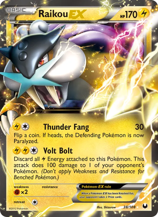 Raikou-EX 38 · Dark Explorers