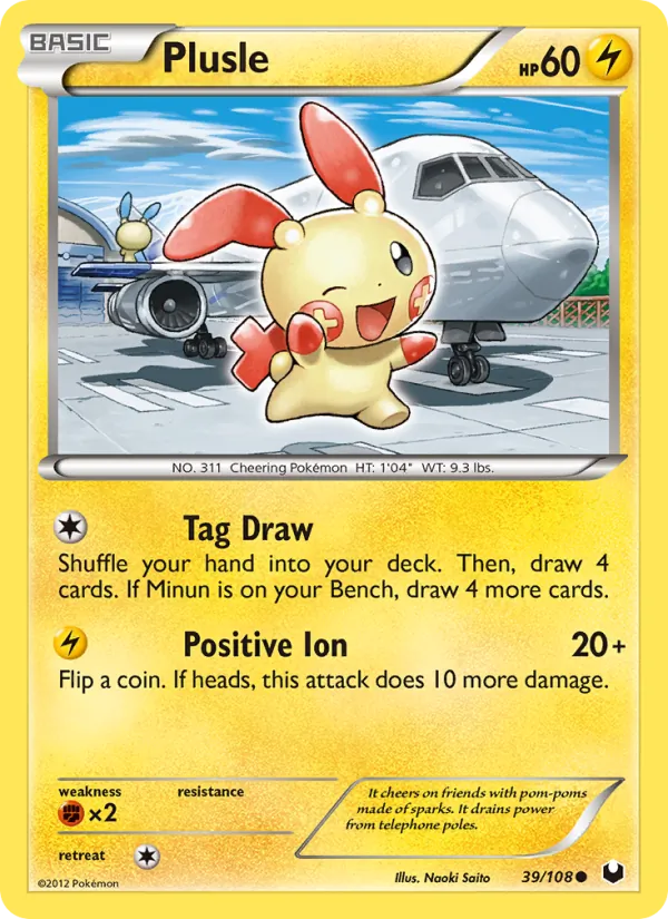Plusle 39 · Dark Explorers