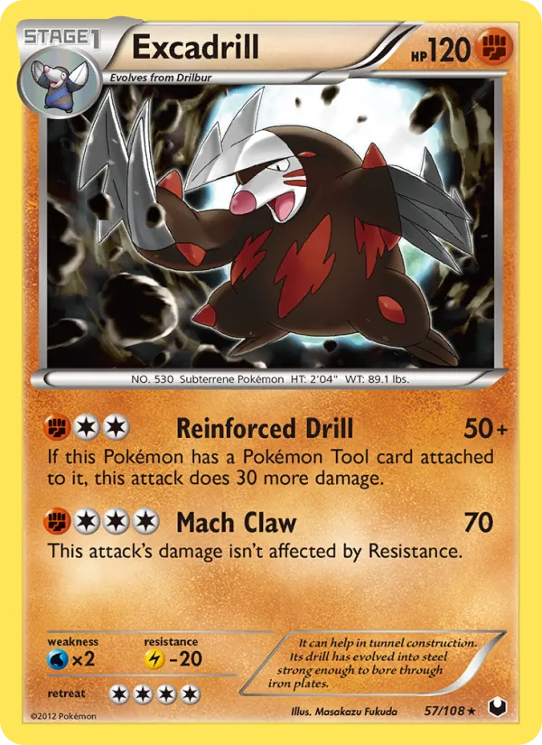 Excadrill 57 · Dark Explorers