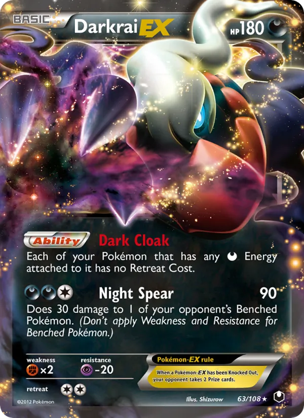 Darkrai-EX 63 · Dark Explorers