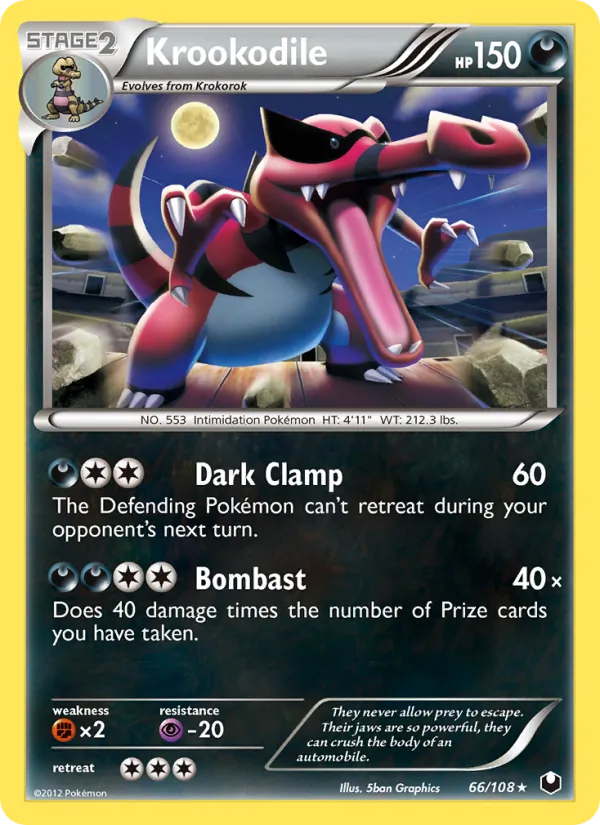 Krookodile 66 · Dark Explorers