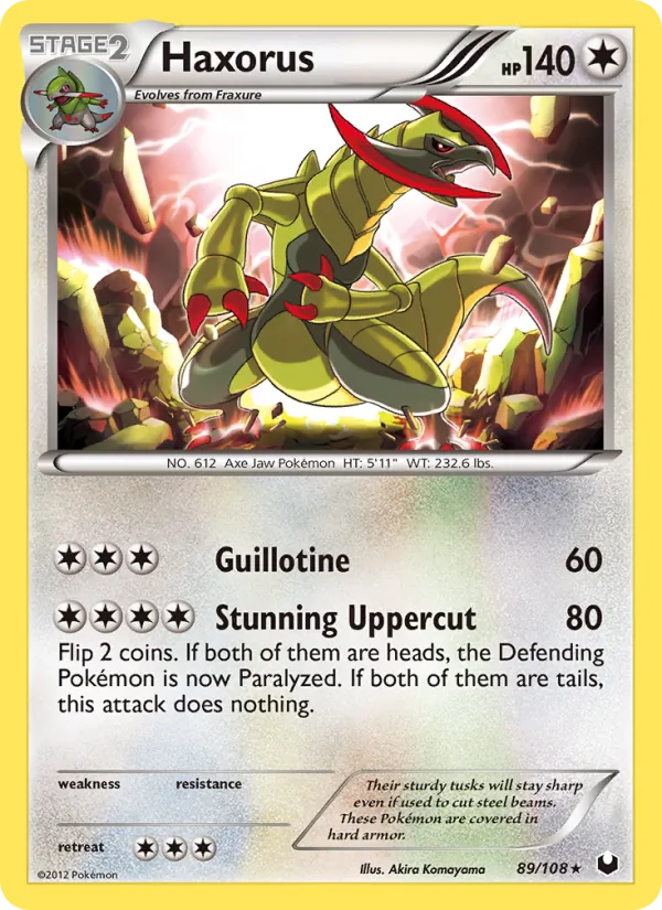 Haxorus 89 · Dark Explorers